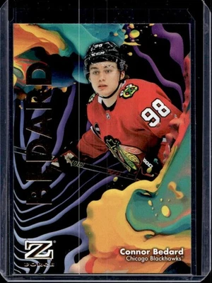 Skybox Metal Universe Connor Bedard Z Force #3 de 50 cubierta superior 2024-25 Foto 1 de 2