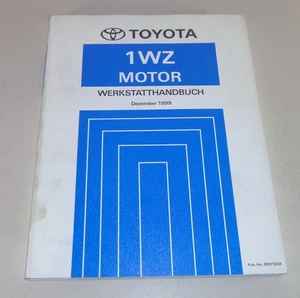 Manual De Taller Toyota Motor 1 WZ Instalado En Corolla Desde 12/1999 - Imagen 1 de 1