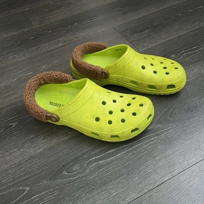 Zueco clásico DreamWorks Crocs "Shrek Green Lime" para hombre talla 13 Foto 1 de 4