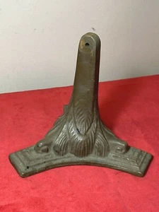 C.1935 Iron Base for Antique Space Heater, Original Color w/ Minimal Rust 6.5"H - Picture 1 of 9