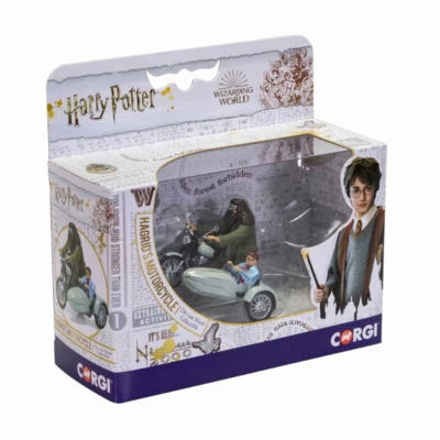 Corgi. Harry Potter and the Deathly Hallows. Hagrid's Motorcycle and Sidecar. - Image 1 of 3
