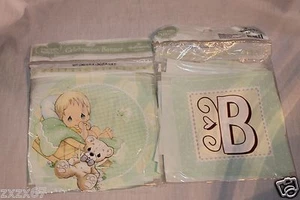 NEW PRECIOUS MOMENTS BABY GREEN BLESSINGS  BANNER  PARTY SUPPLIES  - Picture 1 of 1