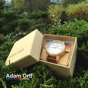Adam Orff bamboo watch - Picture 1 of 5