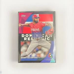 2023 Topps Series 2 - 2023 World Baseball Classic Stars Black #WBC-43 Sandy... - Picture 1 of 2