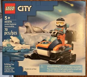 LEGO City Arctic Explorer Juego de Motos de Nieve con Sellos, 60376 Nuevo y Precintado - Imagen 1 de 3