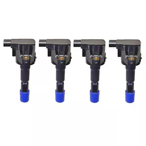 Set of 4 Denso Direct Ignition Coils for Honda CR-Z 11-16 Fit 09-13 1.5L L4 - Picture 1 of 1