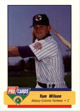 1994 Albany Yankees Fleer/ProCards #1445 Tom Wilson