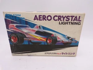 Años 80 Aoshima Japón Pull Back Aero Cristal Lightning Buggy Modelo KIT DE LOTE ANTIGUO - Imagen 1 de 4