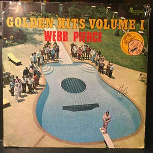 SEALED Country Lp Vinyl Disc Record WEBB PIERCE Golden Hits 1976' STEREO Mint - Foto 1 di 4
