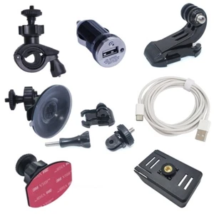 Kit de accesorios de soporte de montaje genérico 10 en 1 para cámara de acción HD Mobius Maxi MM4K - Imagen 1 de 11