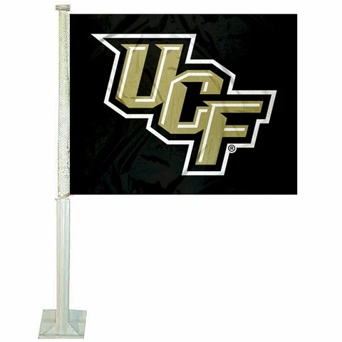 Central Florida Knights Stacked UCF Car Auto Window Flag Cover