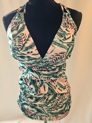 Безымянный зеленый многоцветный женский топ танкини размер M B120 - Изображение 1 из 4
