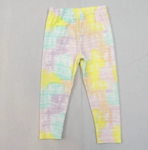Cat & Jack Toddler Girls Leggings Colorful Tie Dye Skinny Stretch 18M - Picture 1 of 5