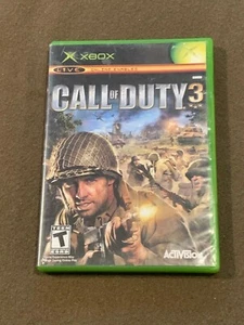 Original XBox Video Game Call of Duty 3 Rated T NICE - Picture 1 of 3
