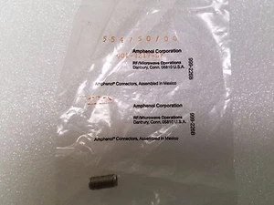 Adaptador AMPHENOL 901-9217-SF, conector SMA a conector SMA (hembra), alimentación a través, 50 ohmios - Imagen 1 de 5