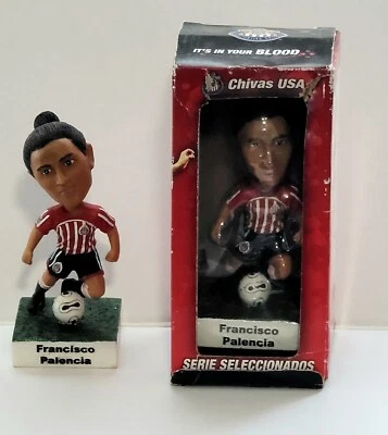 MLS CD Chivas USA Paco Palencia Authentic Bubblehead Collectors  - Image 1 of 3