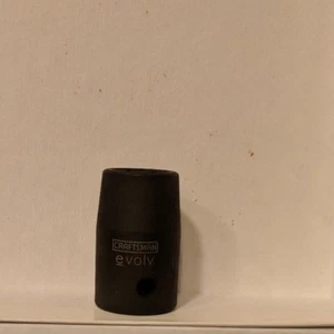 Craftsman Evolv 1/2 Drive 13 Metric Shallow Impact Socket 6pt  - Picture 1 of 1