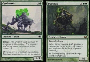 Infect (Mono Green) Deck - Swarmlord - Putrefax 60 Cards MTG - Magic Gathering - Picture 1 of 1