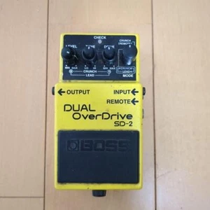 BOSS SD-2 DUAL Over Drive Guitar Effects Pedal In Working Order - Picture 1 of 6