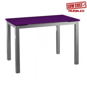 MESA EXTENSIBLE DE COCINA BERENJENA CERRADA110 X 70CM ABIERTA 170 x 70 - Imagen 1 de 2