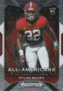 2021 Panini Prizm All Americans Dylan Moses RC #190 - Picture 1 of 2