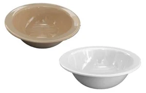 Vintage Melamin Müsli Salat Obst Snack Schüssel 5-3/4" (13 oz) hellbraun weiß Melmac - Bild 1 von 13