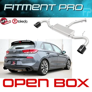 aFe 49-47016-B Takeda Axle-Back Exhaust For 2018-20 Hyundai Elantra GT 1.8 L4 T - Picture 1 of 15