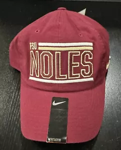 NEW Nike Florida State Seminoles Heritage86 Maroon Logo Adjustable Hat Cap - Picture 1 of 7