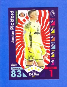 TOPPS - MATCH ATTAX EXTRA PL - 2016-17 - Jordan Pickford - Sunderland U47 ROOKIE - Picture 1 of 3