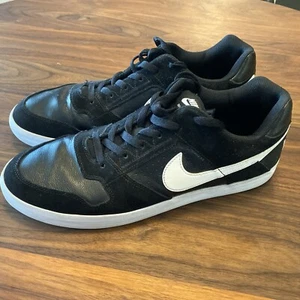 Nike Mens SB Delta Force Vulc 942237-010 Black Casual Shoes Sneakers Size 14 - Picture 1 of 7