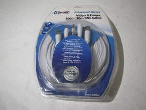 Swann Advanced-Series Video And Power 100ft/30m BNC Cable - Picture 1 of 5