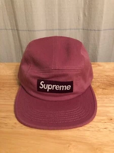 Supreme Loro Piana Wool Camp Cap Mütze 5 Panel Pink FW13 Neu ohne Etikett - Bild 1 von 7