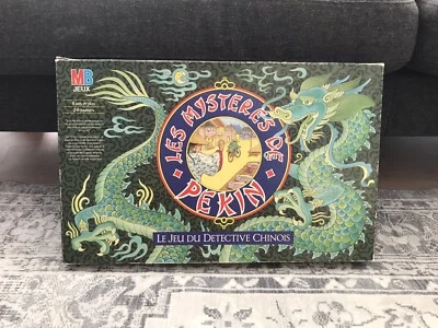 Les Mystères de Pékin - Jeu de Société MB Jeux 1987 - Complet - Photo 1/4