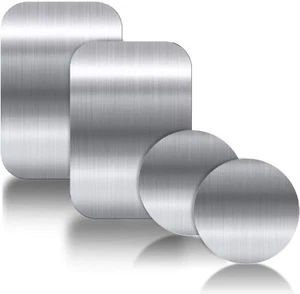 YGKJ 3M Kleber Metallplatte, 4 Stück Metallplättchen Selbstklebend Set für Ma - Bild 1 von 6