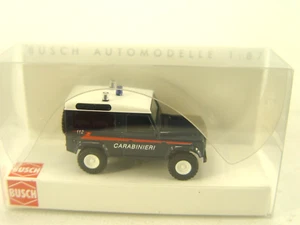 Carabinieri Land Rover Defender 90 - Modellino Busch 1:87 HO - 54313 #E - Foto 1 di 5