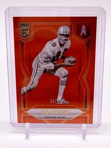 2025 Panini Donruss Elite Football Ken Houston #96 Red #’d/99 Houston Oilers HOF - Picture 1 of 2