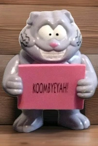 Vintage 1995 Hardee’s Dakin Eek The Cat Koombyeyah! Kids Meal Toy ~ 3.5" - Picture 1 of 5