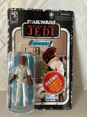 Figura de acción Star Wars Retro Collection ADMIRAL ACKBAR - El Retorno del Jedi Foto 1 de 4