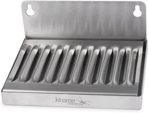 6" Wandhalterung Bier Abtropfschale - Edelstahl - ohne Abfluss - kompakt 4" x 6" - Bild 1 von 2