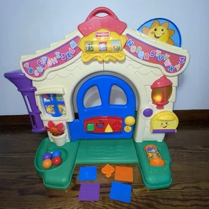 Vintage 2004 Fisher Price Lach- und Lernhaus 2 interaktive Spielmodi Zubehör - Bild 1 von 20