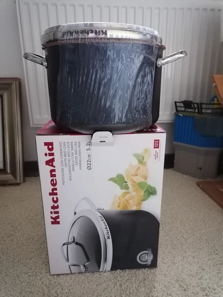 KitchenAid Kochtopf  Durchmesser 22cm  5,2l Neu OVP - Bild 1 von 1