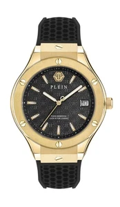 Philipp Plein Black Mens Analog Black/Gold Watch Plein Underdog PWUFA0225 - Picture 1 of 5