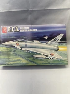 AMT ERTL 1/72 E.F.A. EUROPEAN FIGHTER AIRCRAFT Plastic Model Kit 8811 NIOB 1989! - Picture 1 of 5