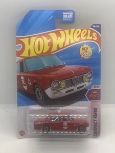 Estuche K Hot Wheels Alfa Romeo Giulia TI Super Red #195 Mainline 2025 - Imagen 1 de 3