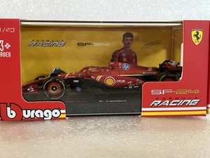 Bburago Formula 1 F1 Scuderia Ferrari SF24 2024 Charles Leclerc Diecast Car 1:43 - Picture 1 of 8