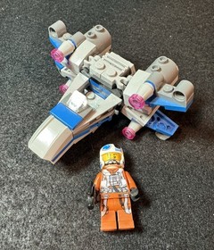 LEGO Star Wars: Resistance X-Wing Fighter Microfighter (75125) Complete Used