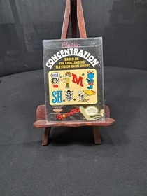 Classic Concentration Nintendo NES : Box, Game,  Manual, and Foam WORKS