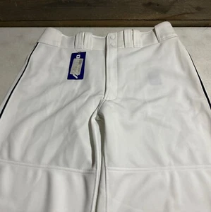 Mizuno Premier Pro Navy Piped White Baseball Full Length Pant Men's L  New Tags! - Picture 1 of 10