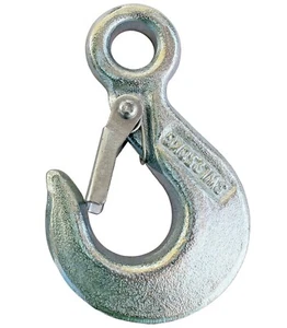 Ösenlasthaken 250 KG Haken mit Öse Lasthaken Sicherheitshaken DIN 689 - Bild 1 von 6