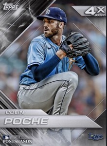 [DIGITAL] Topps Bunt - Colin Poche - Postseason Base 23 S1 -  White